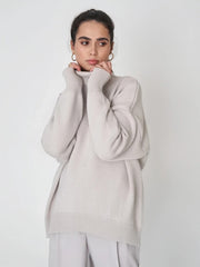 Adolf – Kuscheliger Oversize-Pullover mit Rollkragen