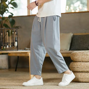 Adelheid - Leichte Freizeithose mit weitem Schnitt