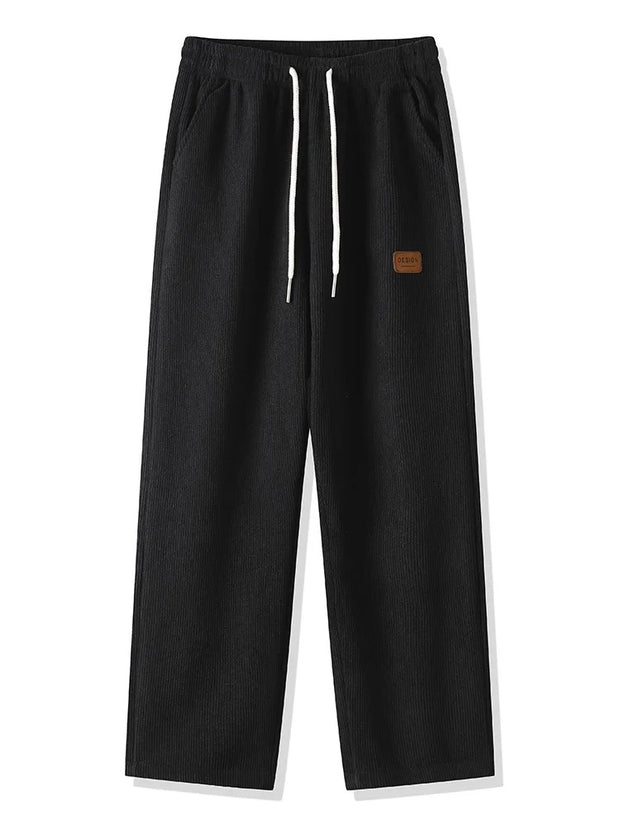 Adelheid - Locker geschnittene Cordhose mit Kordelzug