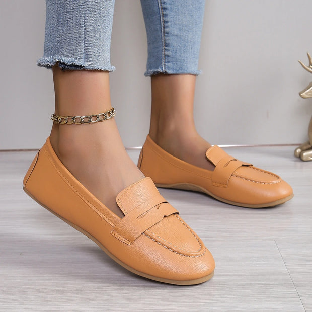 Robyn - Bequeme Slipper-Lederloafer