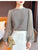 Alessia – Elegante Chiffonbluse mit grafischem Muster