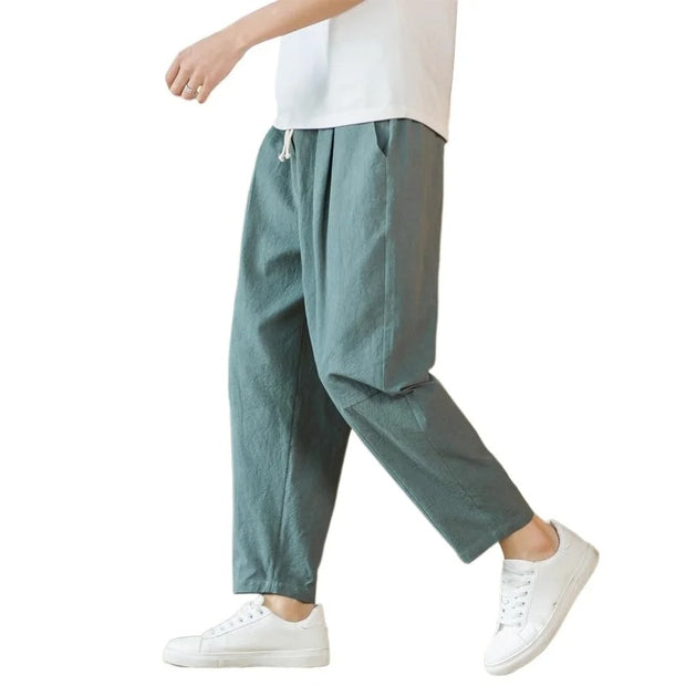 Adelheid - Leichte Freizeithose mit weitem Schnitt