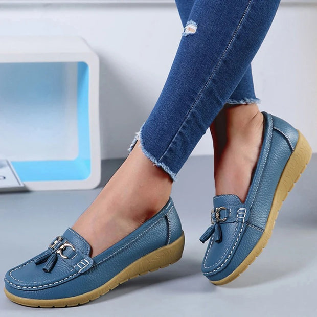 Robyn - Elegante Slipper mit Quasten
