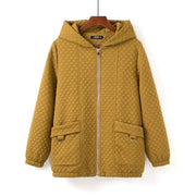 Adolf - Gepolsterte Steppjacke mit Kapuze