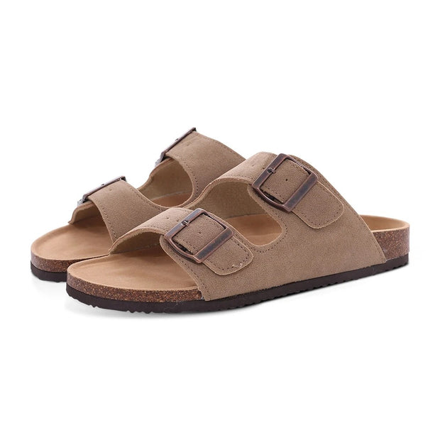Giselotte - Korksandalen mit zwei Riemenvarianten