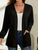 Magdalena – Stilvolle Strickjacke mit offener Front & Taschen