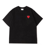 Dietrich - T-shirt unisexe avec broderie cœur