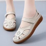 Korvalie - Bequeme Sommerschuhe mit Klettverschluss
