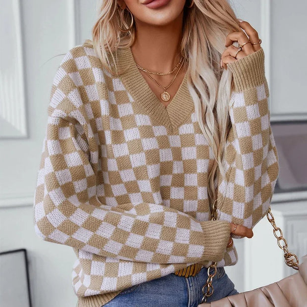 Elisaria – Stilvoller  gestrickter Pullover