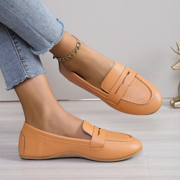 Robyn - Bequeme Slipper-Lederloafer