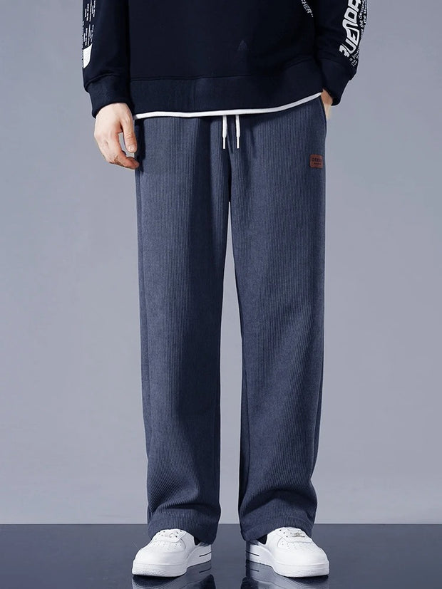 Adelheid - Locker geschnittene Cordhose mit Kordelzug