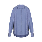 Carwena - Chemisier rayé décontracté au look oversize