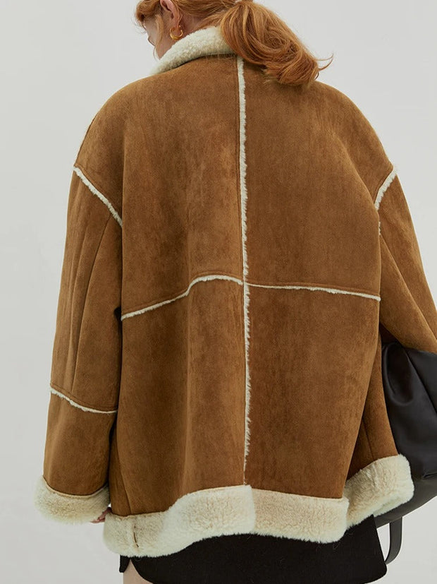 Luisa - Veste douillette avec doublure Sherpa