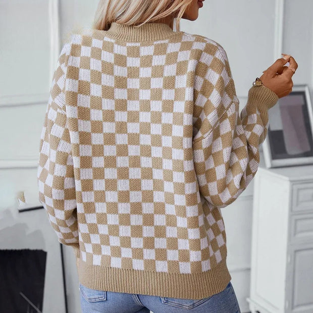 Elisaria – Stilvoller  gestrickter Pullover