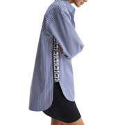 Carwena - Chemisier rayé décontracté au look oversize