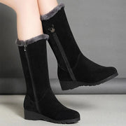 Adolf – Kuschelige Winterstiefel mit Fellkragen