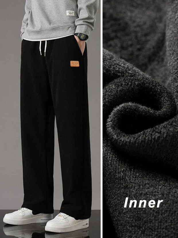 Adelheid - Locker geschnittene Cordhose mit Kordelzug