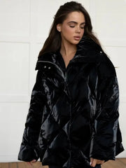 Elke - Oversized Puffer mit Reißverschluss
