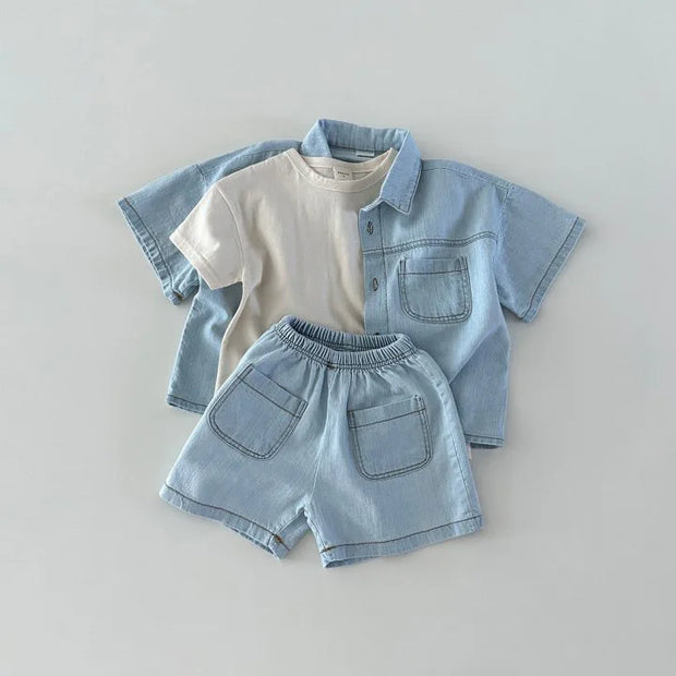 Ensemble en jean Marcel