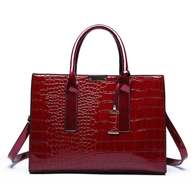 Manuela - sac en crocodile 