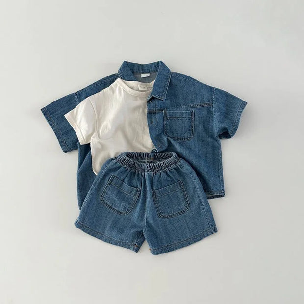 Ensemble en jean Marcel