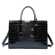 Manuela - sac en crocodile 