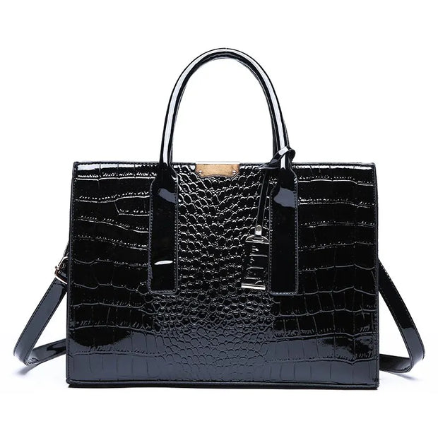 Manuela - sac en crocodile 