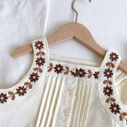 Hélène - Ensemble été 2 pièces « Fleurs »