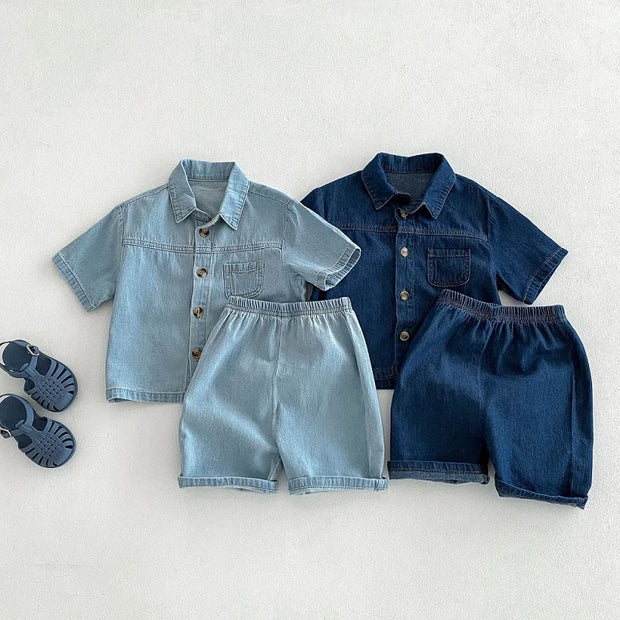 Ensemble en jean Marcel