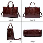 Manuela - sac en crocodile 