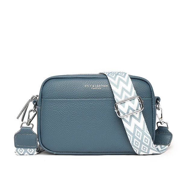 Eveline - Sac bandoulière en cuir véritable