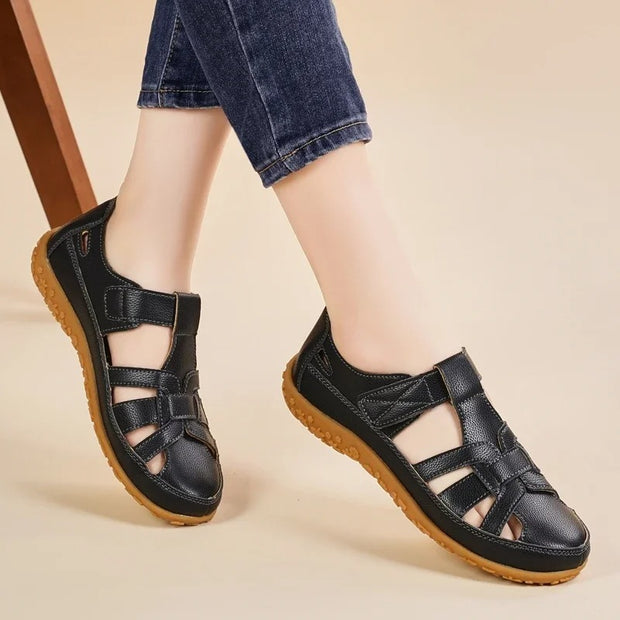 Nancy - Sommer-Loafer Sandalen für Damen