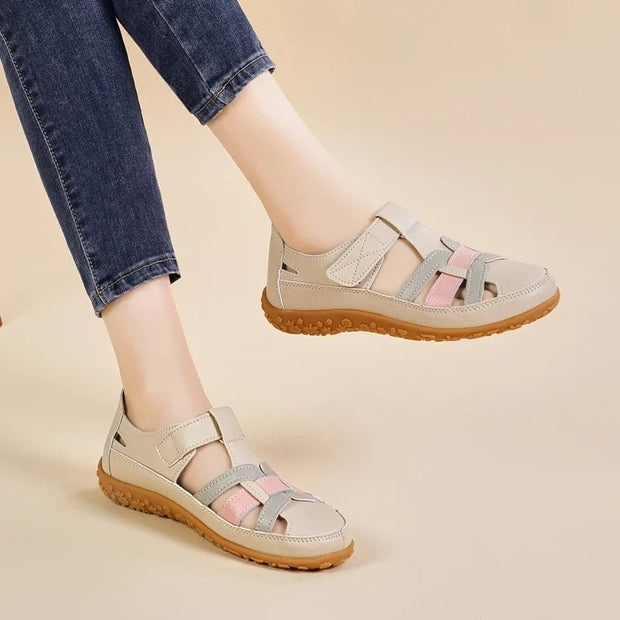 Nancy - Sommer-Loafer Sandalen für Damen
