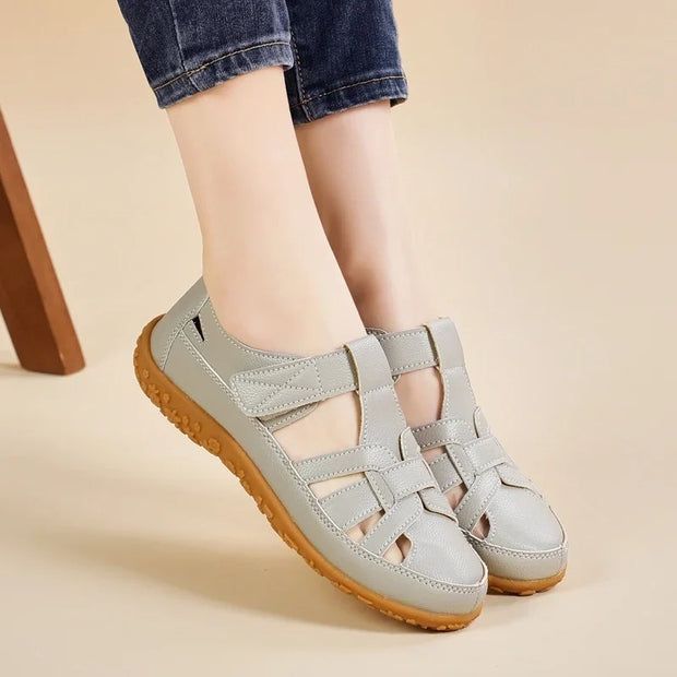 Nancy - Sommer-Loafer Sandalen für Damen
