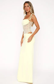 Lucy - Spitzen-Maxikleid