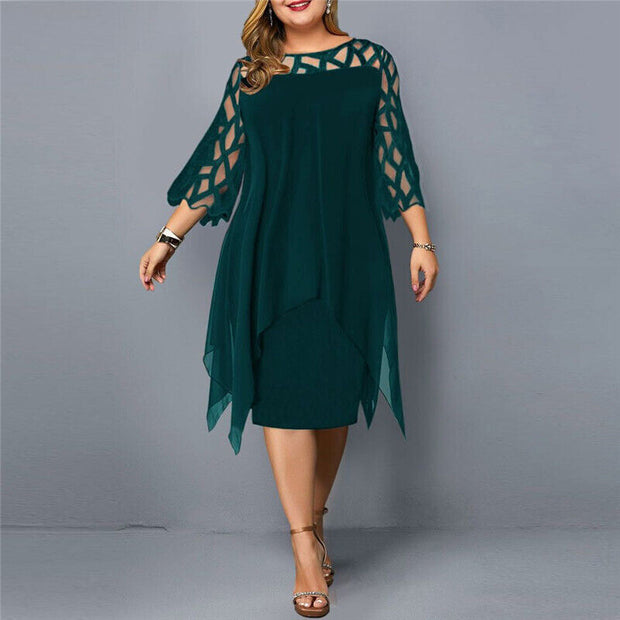 Mia - elegantes Midikleid