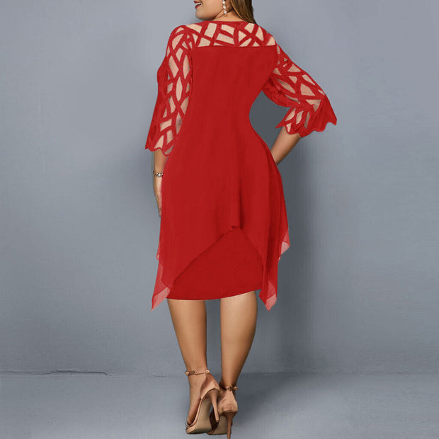 Mia - elegantes Midikleid