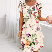 Mia - elegantes Blumenkleid
