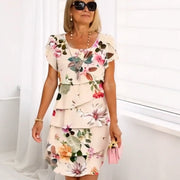 Mia - elegantes Blumenkleid