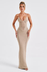 Lucy - Zachte Warmte Maxikleid