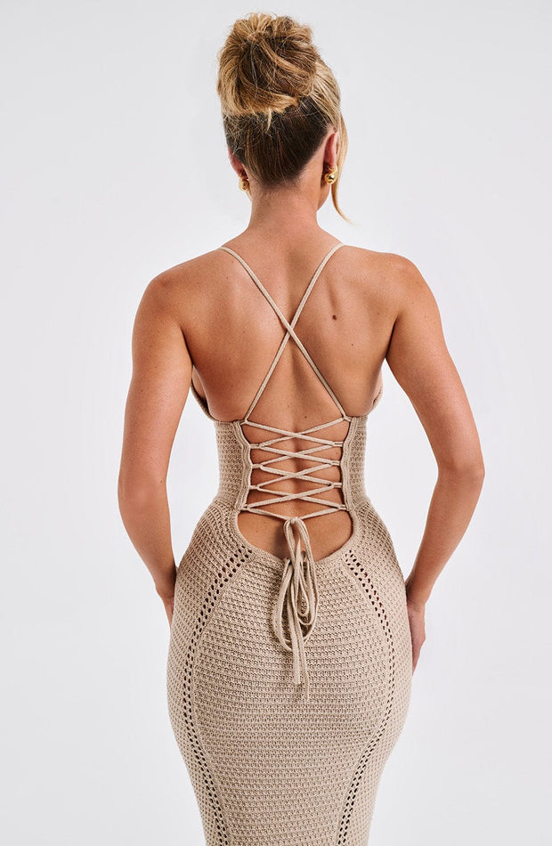 Lucy - Zachte Warmte Maxikleid