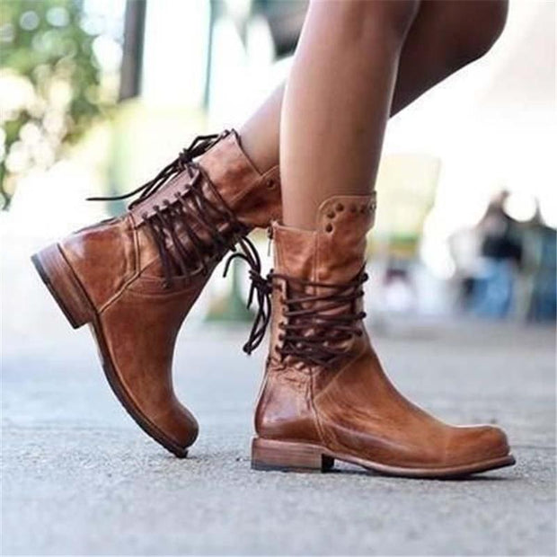 Delilah - bottes en cuir, idéales pour cet automne !