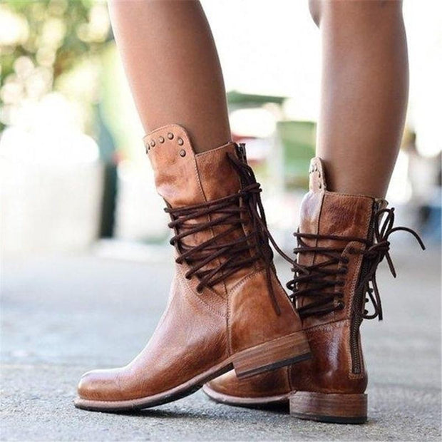 Delilah - bottes en cuir, idéales pour cet automne !