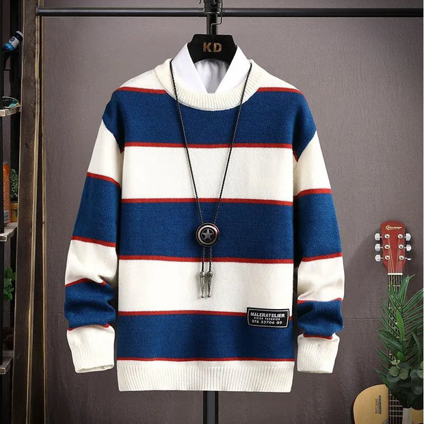Nolan - Pull en maille douce pour homme