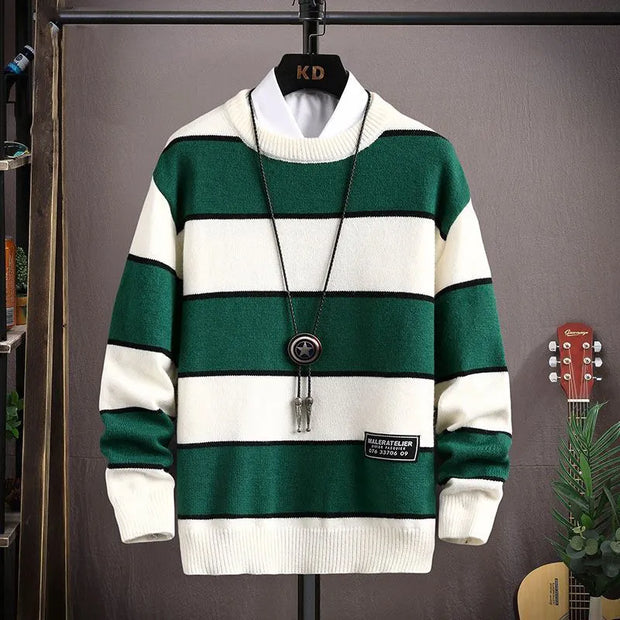 Nolan - Pull en maille douce pour homme