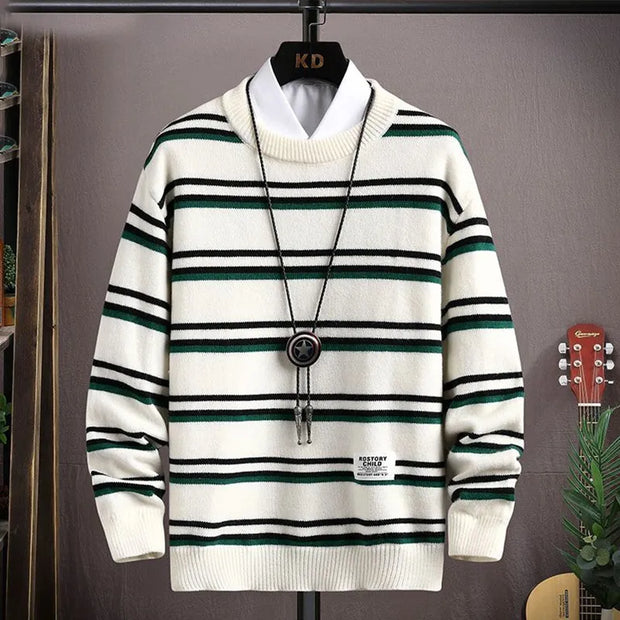 Nolan - Pull en maille douce pour homme