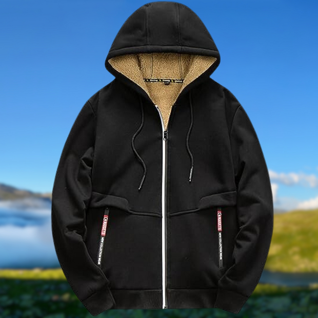Saleté | Veste à capuche doublée pour homme