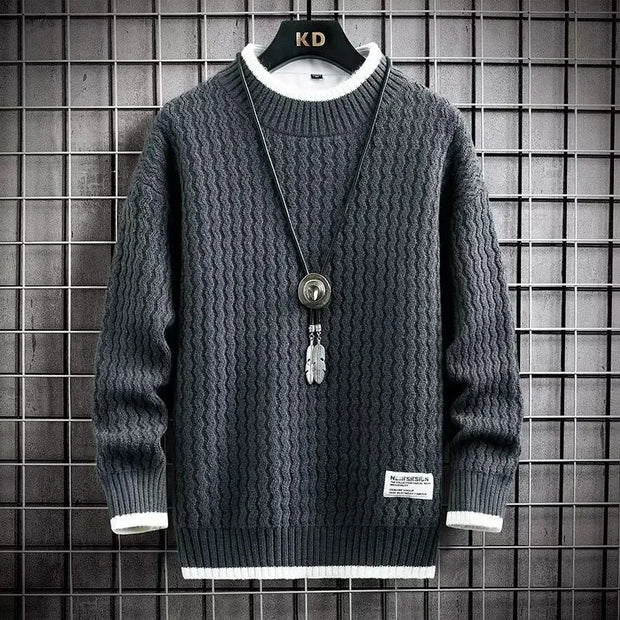 Nolan - Pull en maille douce pour homme