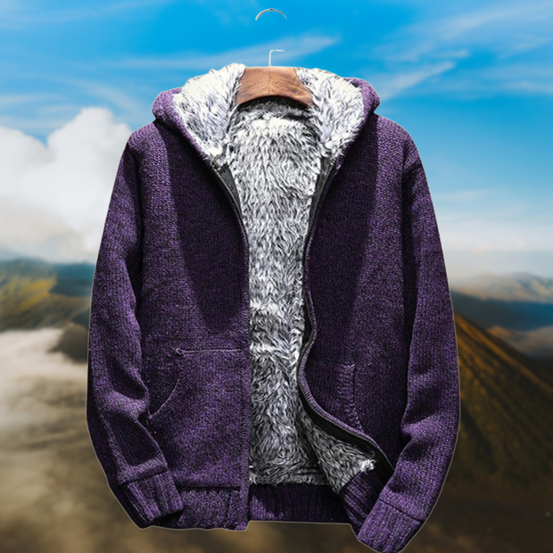 Brio | Veste d'hiver en fausse fourrure pour homme