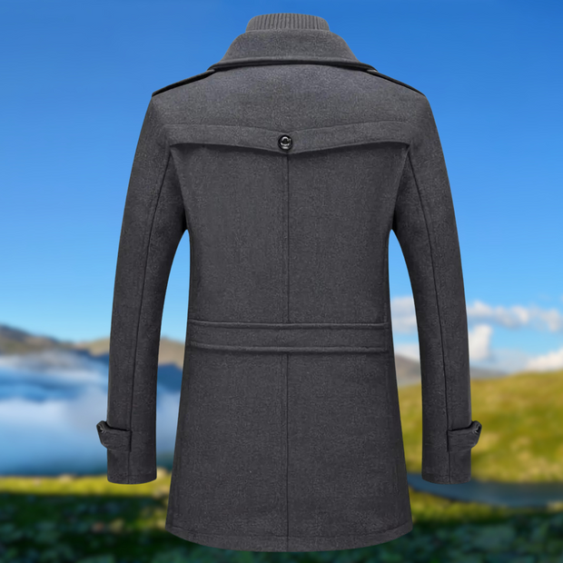 Graveleux | Manteau d'hiver à double col